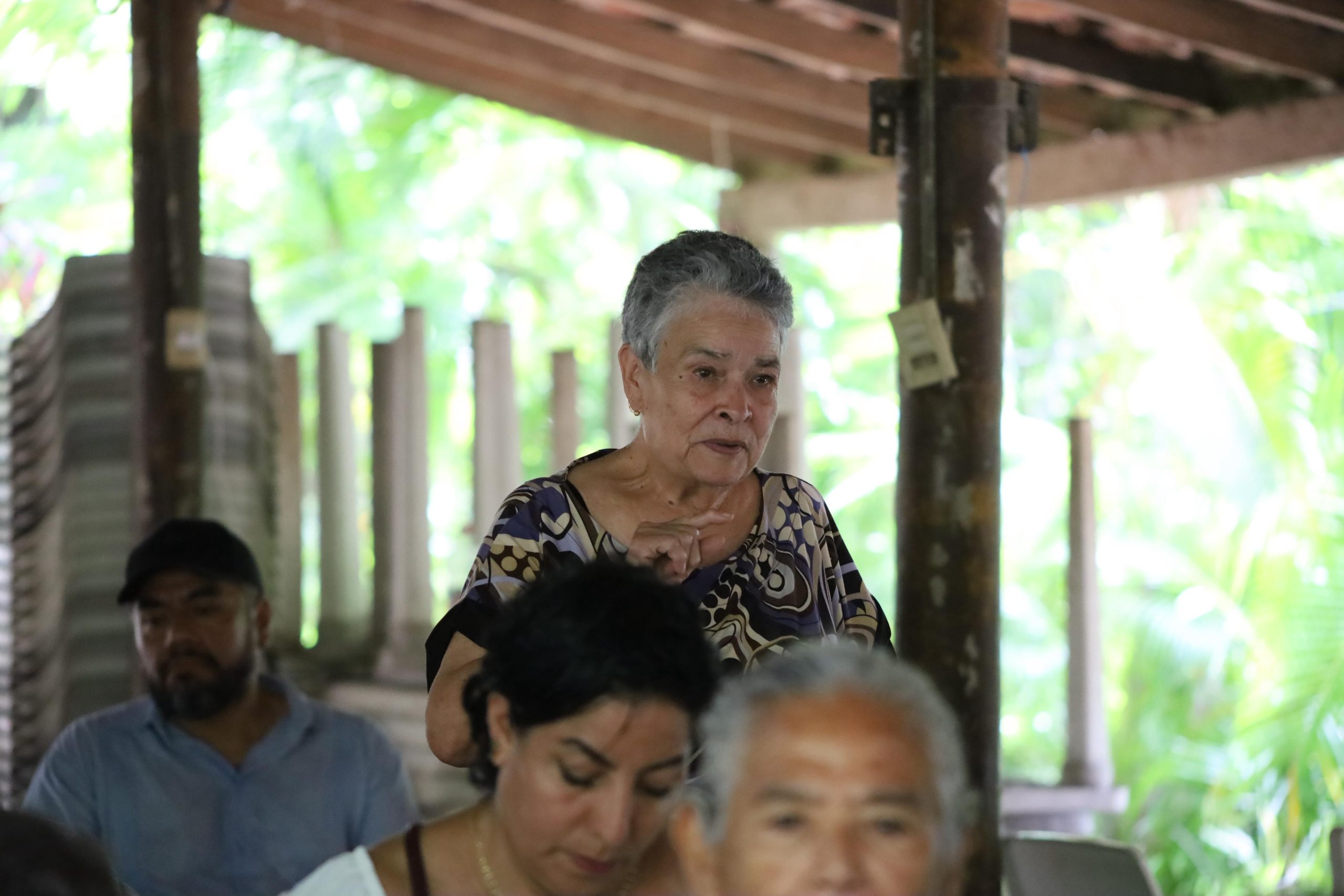 “Somos escudos ante las balas”: María Herrera comparte su experiencia con niños y llama a la unión contra la desaparición
