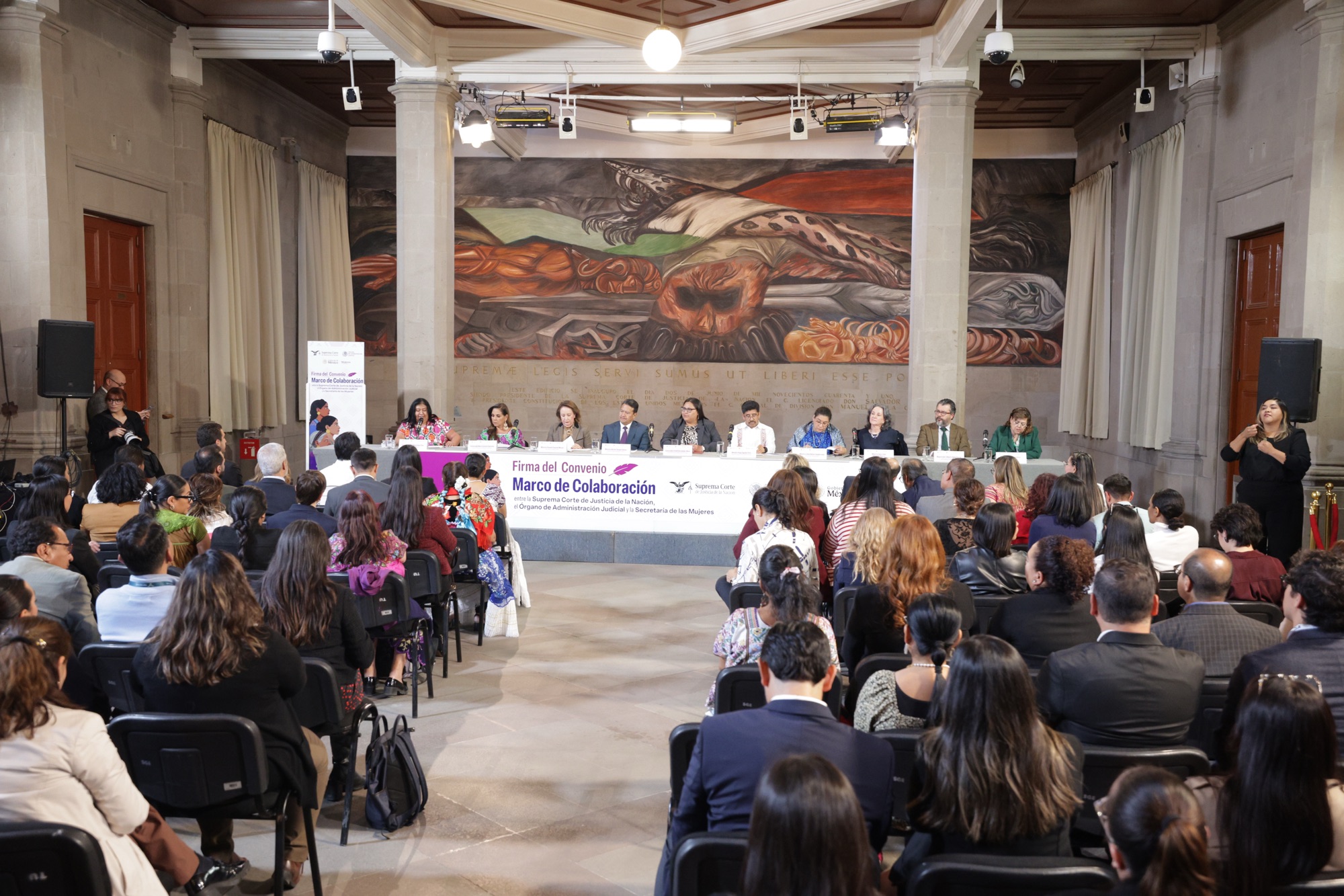 SCJN, OAJ y Semujer sellan alianza para impulsar justicia con perspectiva de género