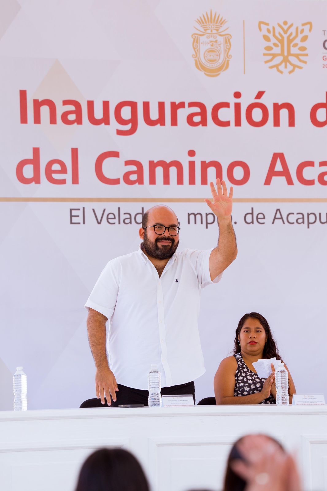 Inauguran pavimentación del camino Acapulco-El Veladero